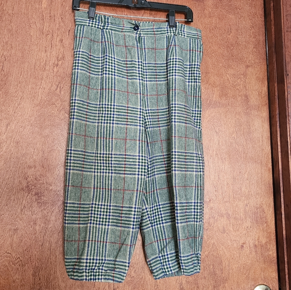 Vintage wool pants capris